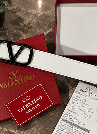 Ремень, ремень valentino garavani vlogo signature leather belt white