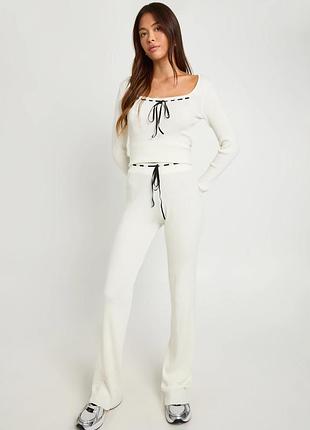 Трендовий в'язаний теплий костюм розмір м boohoo
