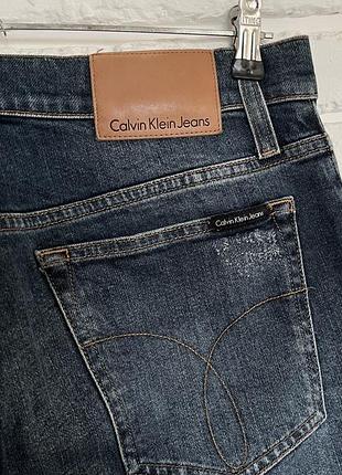Джинси чоловічі calvin klein jeans straight taper сині