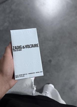 Zadig & voltaire this is her - це 100 мл ніжної eau de parfum з обіймами вершкового ванільного хмари