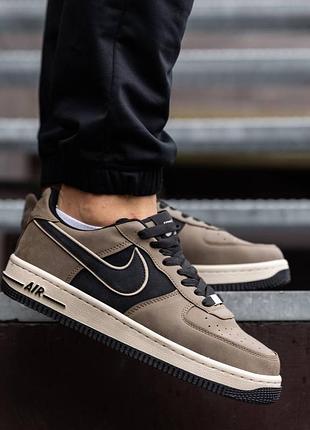 Nike air force beige black 4
