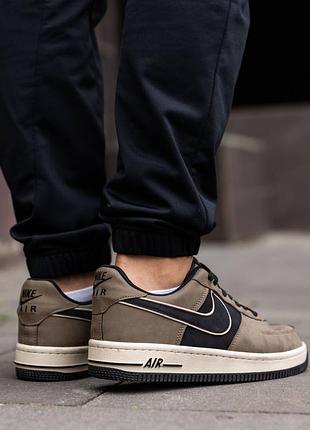 Nike air force beige black 5