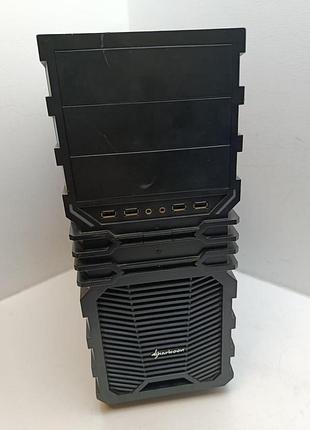 Системний блок: корпуc sharkoon, материнська плата gigabyte ga-970a-ds3p amd fx-8320e/0/0 + бж be quiet 500w system power 8