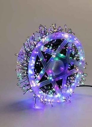 Гірлянда-роса 300led мульті 10м usb з пультом тм tlt