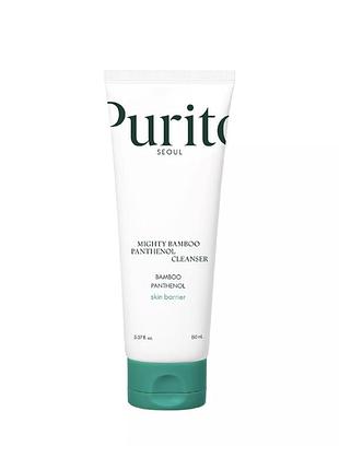 Гель для умивання з екстрактом бамбука та пантенолом purito seoul mighty bamboo panthenol cleanser 150 ml