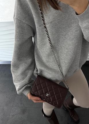 Сумочка шкіряна premium chanel 9