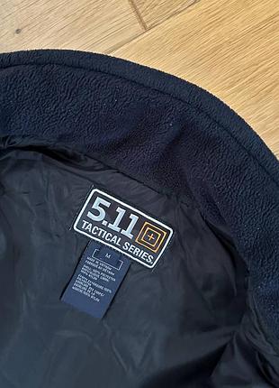 Чоловіча флісова кофта 5.11 tactical синя розмір m 3