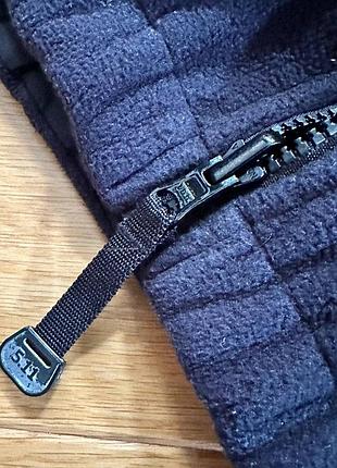 Чоловіча флісова кофта 5.11 tactical синя розмір m 2