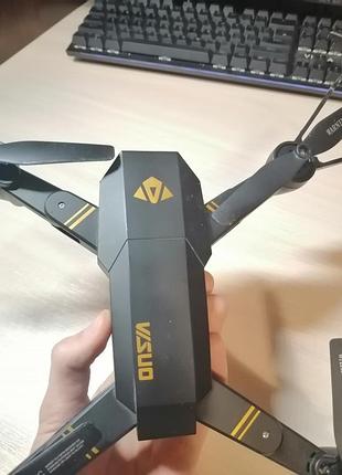 Квадрокоптер visuo xs809s чорний 2