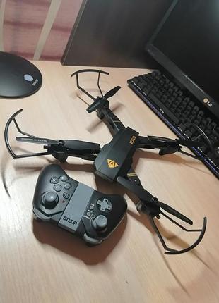 Квадрокоптер visuo xs809s чорний