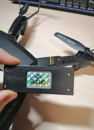 Квадрокоптер visuo xs809s чорний 6