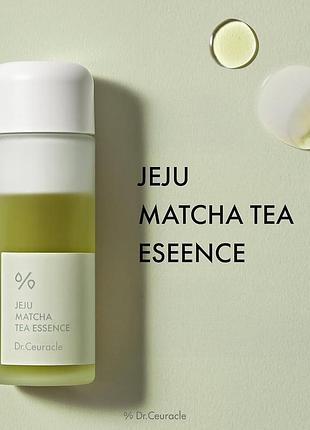 Тонік для обличчя dr.ceuracle jeju matcha tea essence зволожувальна