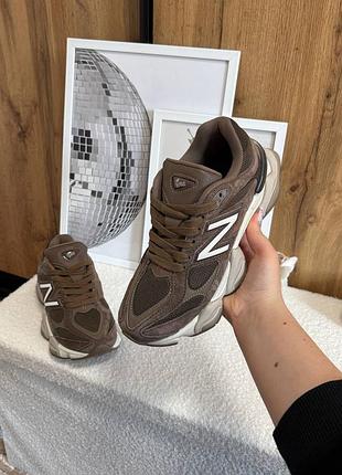 Кросівки new balance 9060 brown beige