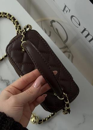 Сумка женская ch classic black lambskin 5 5