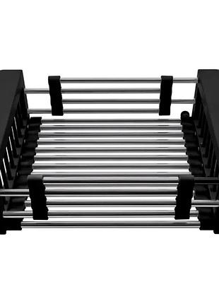 Сушилка для посуды zerix bas-01 black (цвет черный) (zx5024)