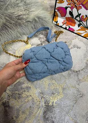 Джинсова сумка  h&m