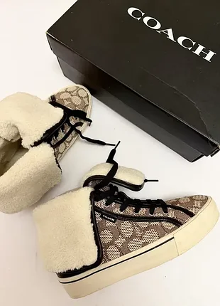 Кеды coach женские 2