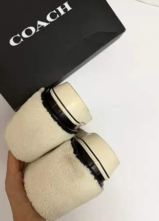 Кеды coach женские 4