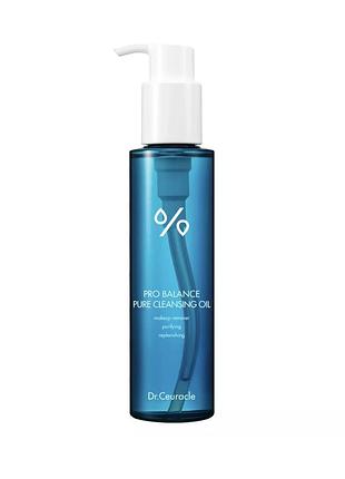 Очищуюча гідрофільна олійка з пробіотиками dr. ceuracle pro balance cleansing oil 155 ml