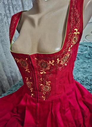 Винтажное немецкое платье дырндль 5