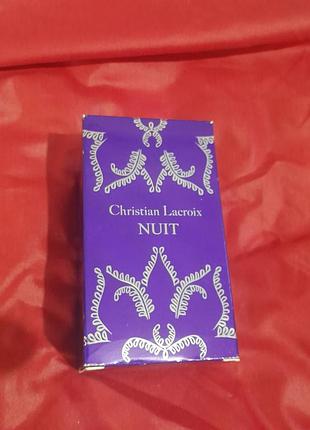 Парфумована вода christian lacroix nuit 50 мл