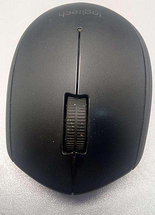 Мышь компьютерная б/у logitech wireless mouse m280 black usb 9