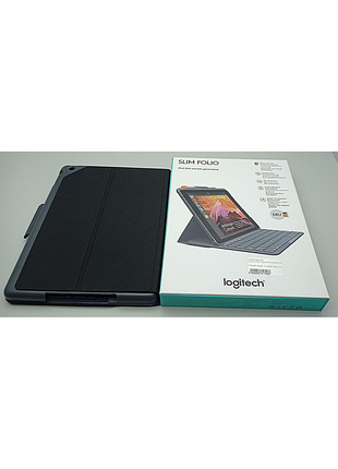 Б/у logitech slim folio keyboard folio case for apple ipad 5th/6th gen. 5