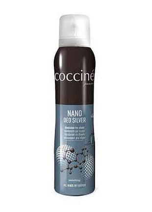 Дезодорант для взуття nano deo silver з сріблом 150мл тм coccine