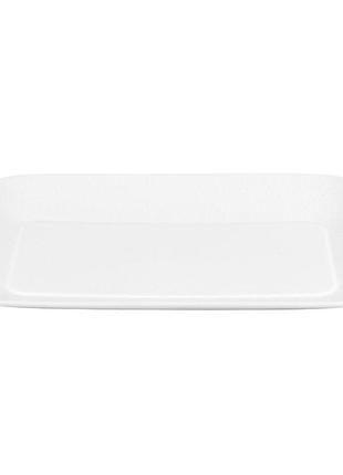 Тарелка для сервировки priority mc5594-12 фарфоровая 30.5 см белая