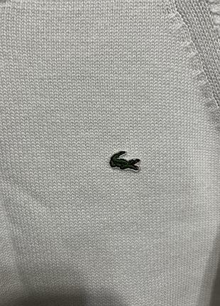 Бавовняний светр lacoste, 38 розмір 5