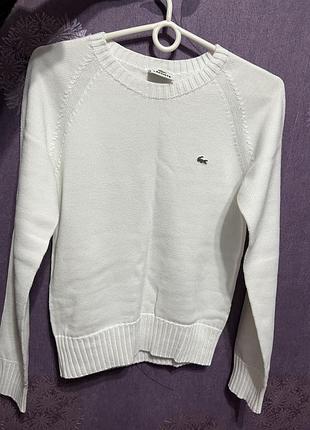 Бавовняний светр lacoste, 38 розмір 3