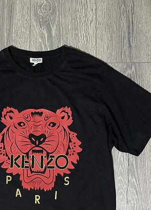 Футболка  kenzo paris чорна 2