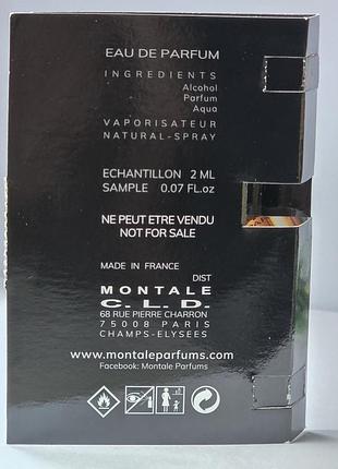 Оригінал пробник montale diamond rose 2