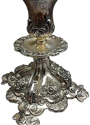 Підсвічник б/у підсвічник металевий 14 см