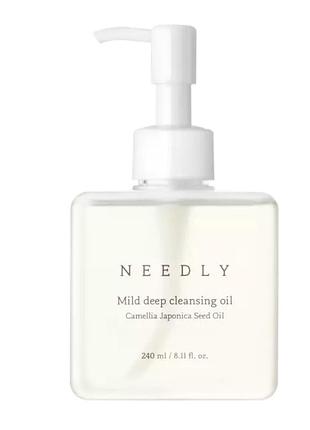 М'яка олія для глибокого очищення шкіри needly mild deep cleansing oil 240 ml