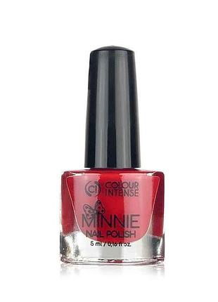 Лак д/нігтів minnie 136 enamel red velvet 5мл тм colour intense