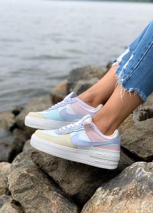 Nike air force 1 shadow pastel 🆕шикарні кросівки найк🆕купити накладений платіж2 фото