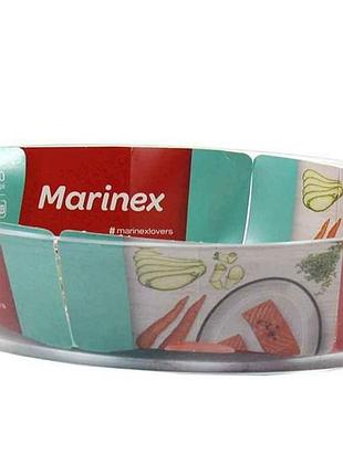 Форма д/запекания скл. овальное 1,6л 6343 тм marinex