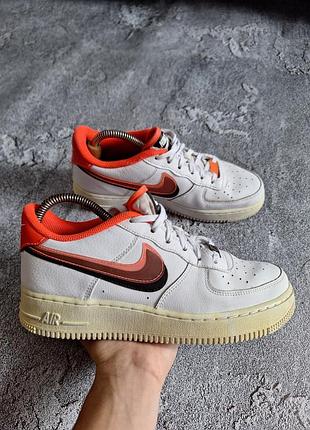 Nike air force 1 low 'white orange' (cw1574-101) – оригінал, р. 38.5