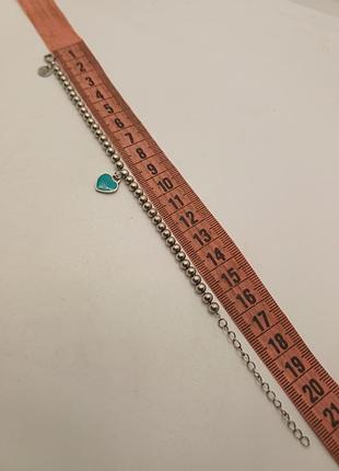 Браслет серебро 925проба 7