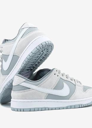 Nike sb dunk summit white sweet wolf grey 3
