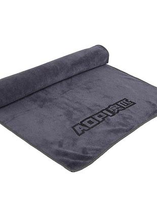 Полотенце спортивное из микрофибры aopi ap-327 40х100см цвета в ассортименте