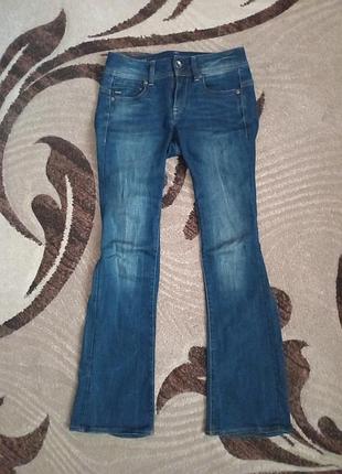 Джинси жіночі bootcut сині