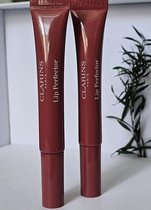 Оригинальный блеск для губ clarins lip perfector 17