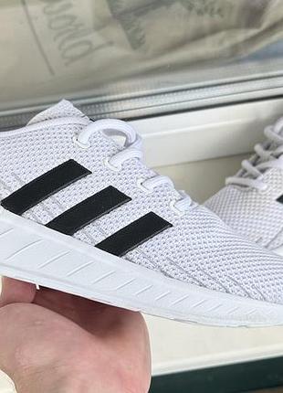 Кросівки чоловічі adidas questar flow білі 41 розмір 26 см устілка оригінал адідас