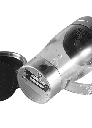 Чашка - мешалка auto stirring mug кружка с пропеллером для напитков и коктейлей, 350 мл 5