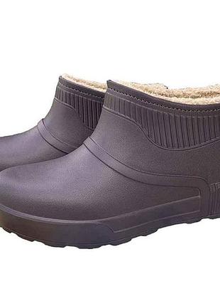 Калоші на хутрі жін (пінка) (8 пар) арт.е25 індиго р.37-41 тм олімп