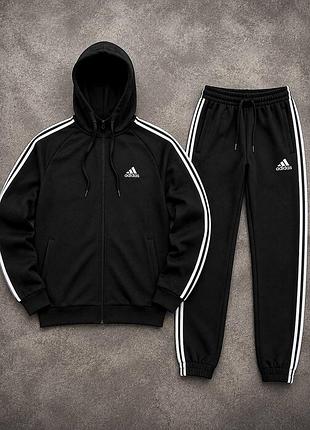Спортивный костюм теплый adidas лакоста на флисе ❄️❄️❄️