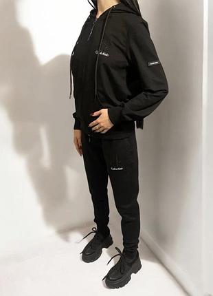 Спортивний костюм жіночий calvin klein чорний
