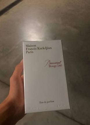 Maison francis kurkdjian baccarat rouge 540 - це 70 мл парфумованої води (eau de parfum) унісекс